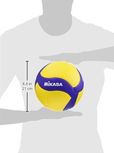 Mikasa V430W Volleyball Ball Yellow/Blue Size 4