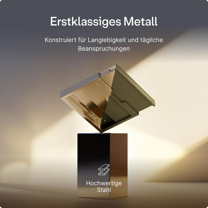 Desktronic Schreibtisch-Organizer, Untertisch-Aufbewahrungsbox, Schreibtisch für Büro Schule Homeoff