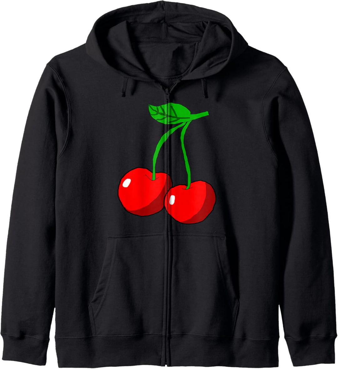 Süsse Kirsche Cherry Sommer Obst Frucht Kirschen Kapuzenjacke