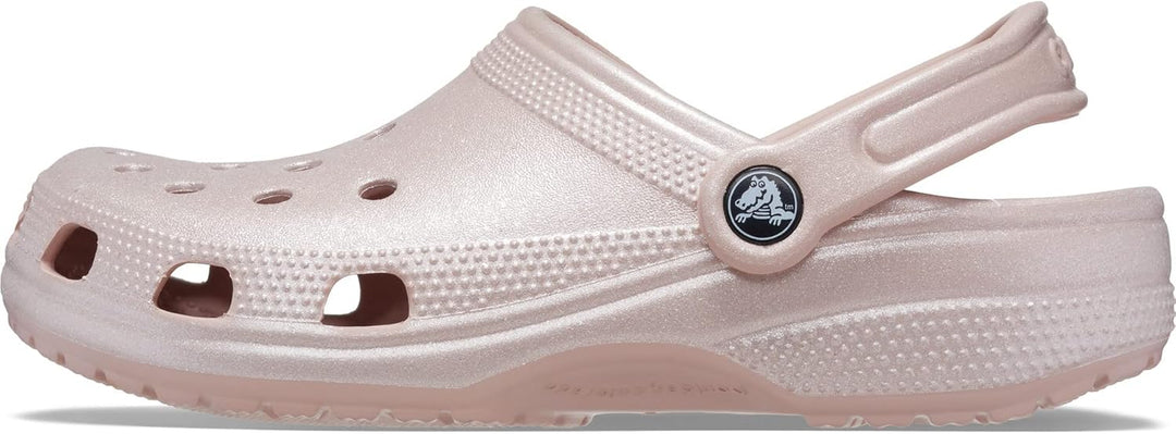 Crocs Unisex Classic Marbled Clogs 45 EU Pink Clay