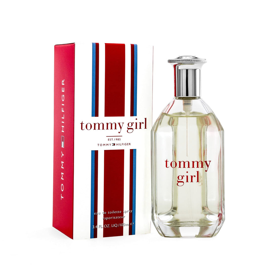 Tommy Hilfiger – Tommy Girl Eau de Toilette 100 ml – Parfüm Damen – Frischer blumiger Duft mit fruch