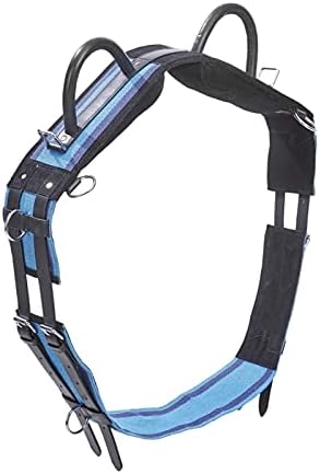 Longiergurt Double navy/sky blue Minishetty, navy/sky blue Minishetty