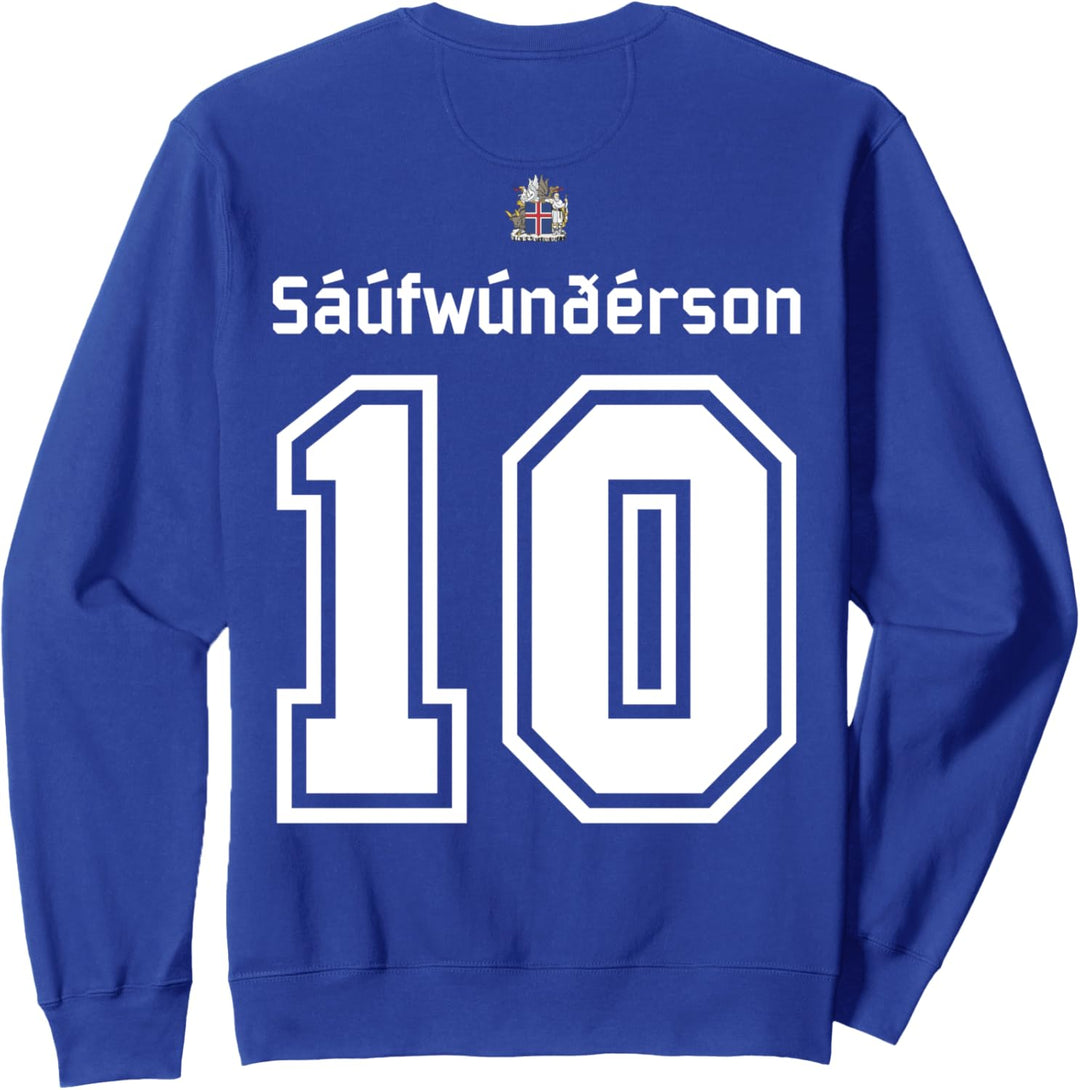 Backprint Island Sauf Trikot Mallorca Party Urlaub Gruppen Sweatshirt