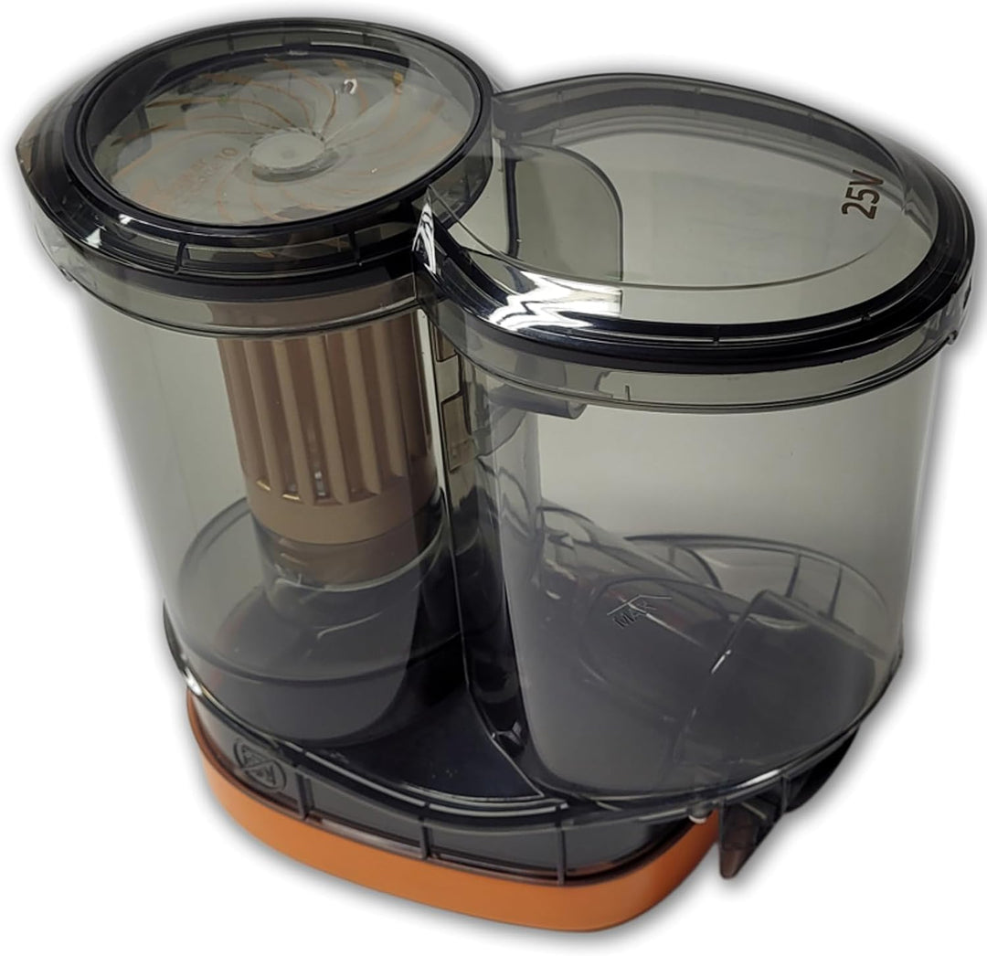 Staubbehälter, kompletter Auffangbehälter CP1057 + Filter kompatibel mit Philips Staubsauger 8000 Se