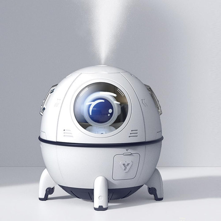 Ciieeo Raumschiff Luftbefeuchter Mit Farbwechsel Led Licht Tragbarer Mini Luftbefeuchter Für Schlafz
