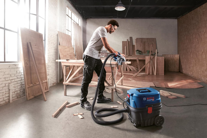Bosch Professional 12V System Akku Nass-/Trockensauger GAS 12V-25 (inkl. Fugendüse, 3 m Schlauch, an