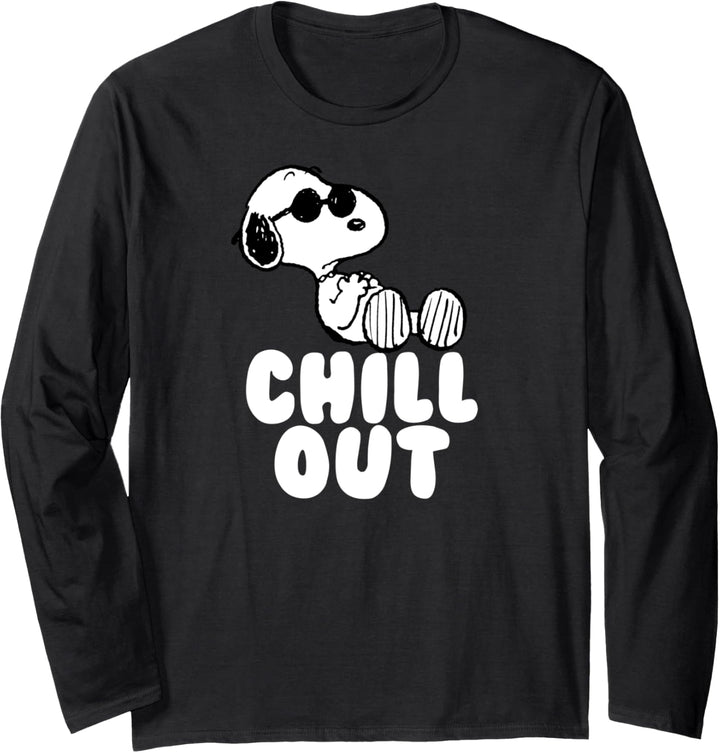 Peanuts Beruhige dich Snoopy Langarmshirt