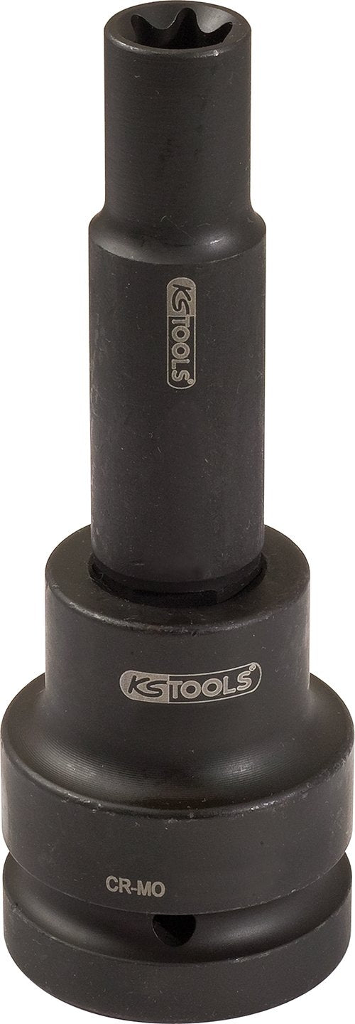 KS Tools 450.0453 3/4" TX-E-Kraft-Stecknuss, lang, E22, E22