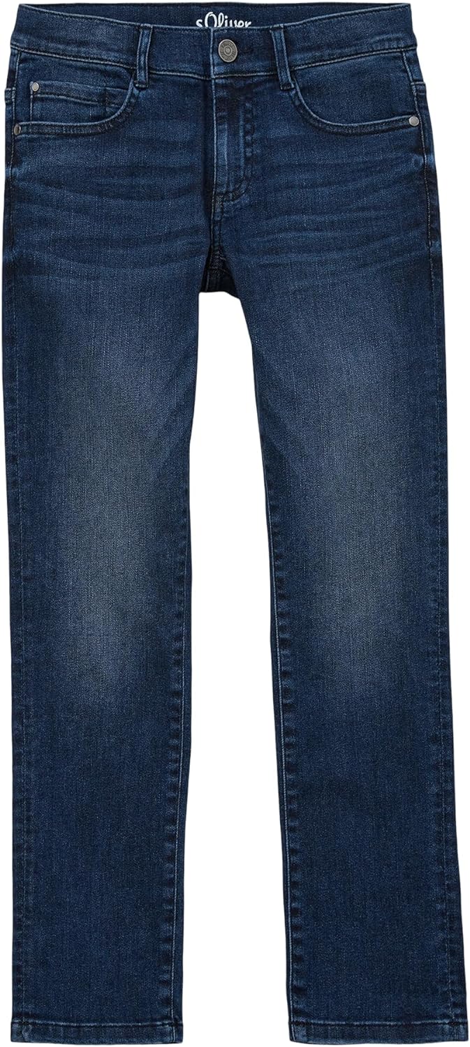s.Oliver Junior Jungen Jeans Hose, Seattle Slim Fit Blue 140/BIG