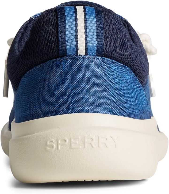 Sperry Top-Sider Herren Captain's Moc Sneaker 42 EU Blau Chambray, 42 EU Blau Chambray