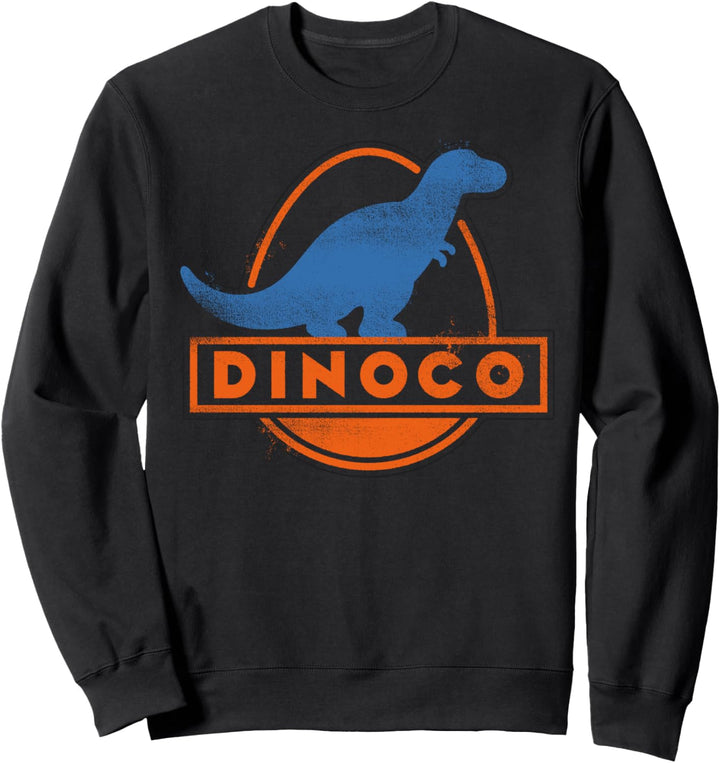 Disney Pixar Cars Iconic DINOCO Gas Station Logo Sweatshirt