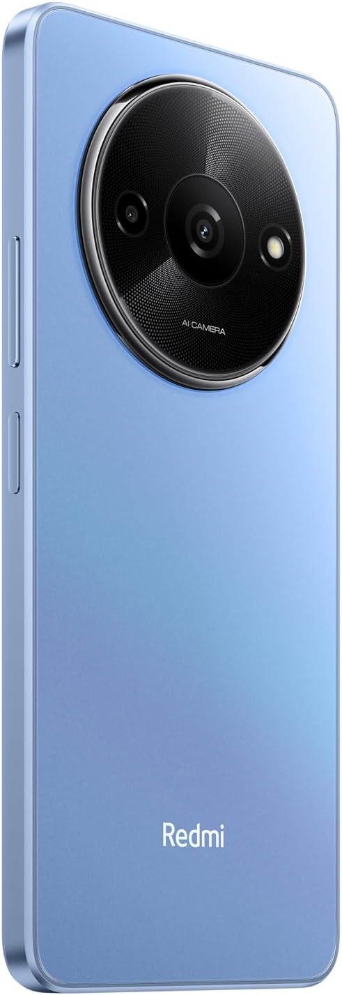Redmi A3 Smartphone, 3+64GB, 5000mAh, Handy ohne Vertrag, Dual-SIM, Sternenblau (DE Version), Sterne