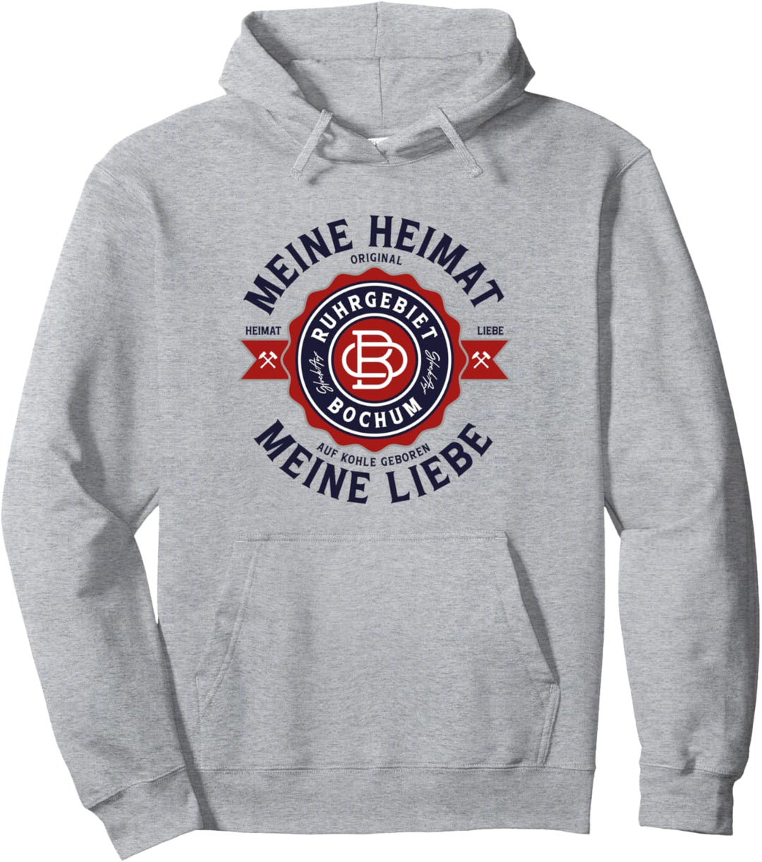 Bochum - Meine Heimat Meine Liebe Auf Kohle Geboren Pullover Hoodie