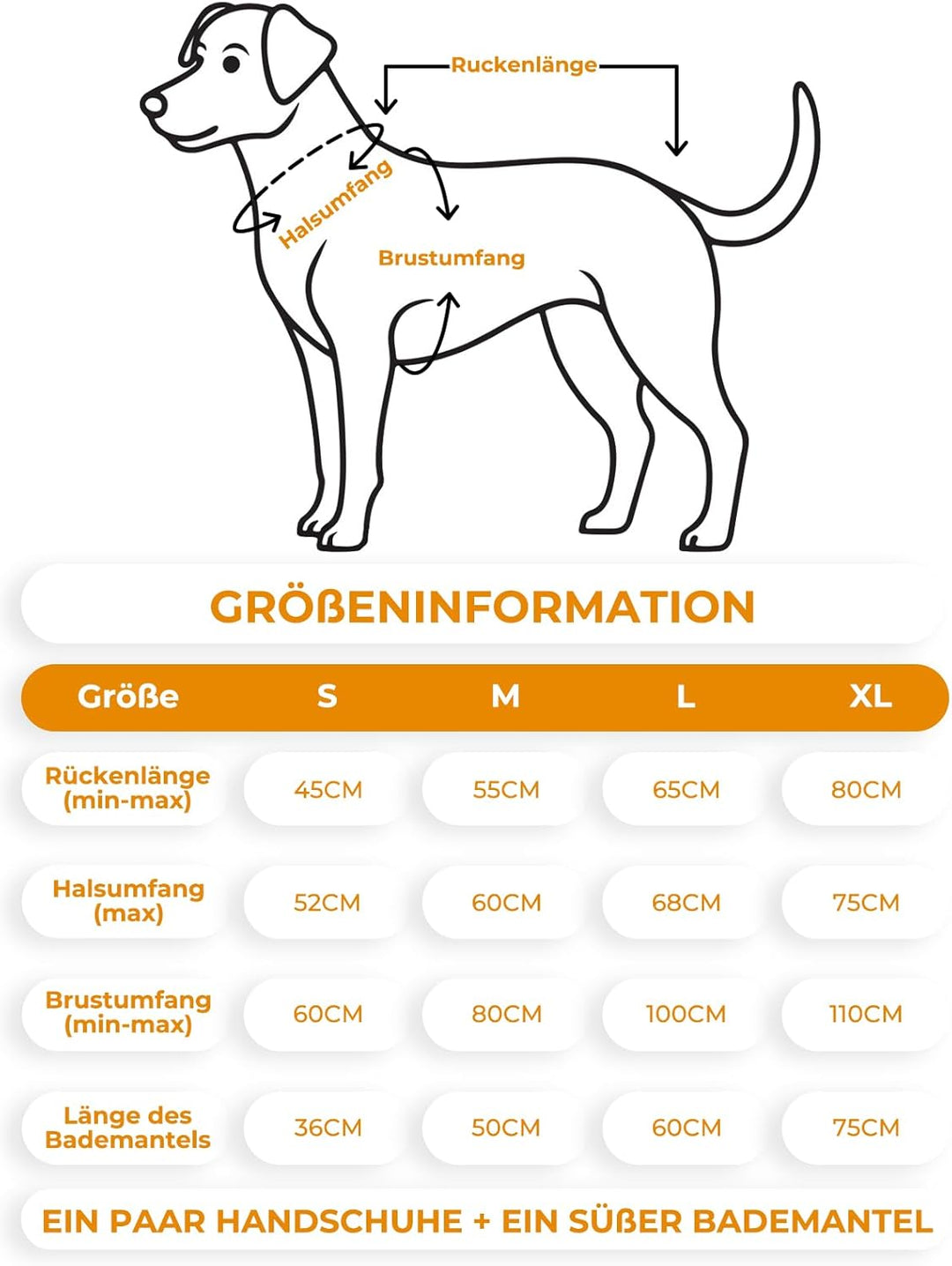 Hundebademantel Schnell Trocknend Badetuch aus Mikrofaser, Einstellbar Hundehandtuch mit Klettversch