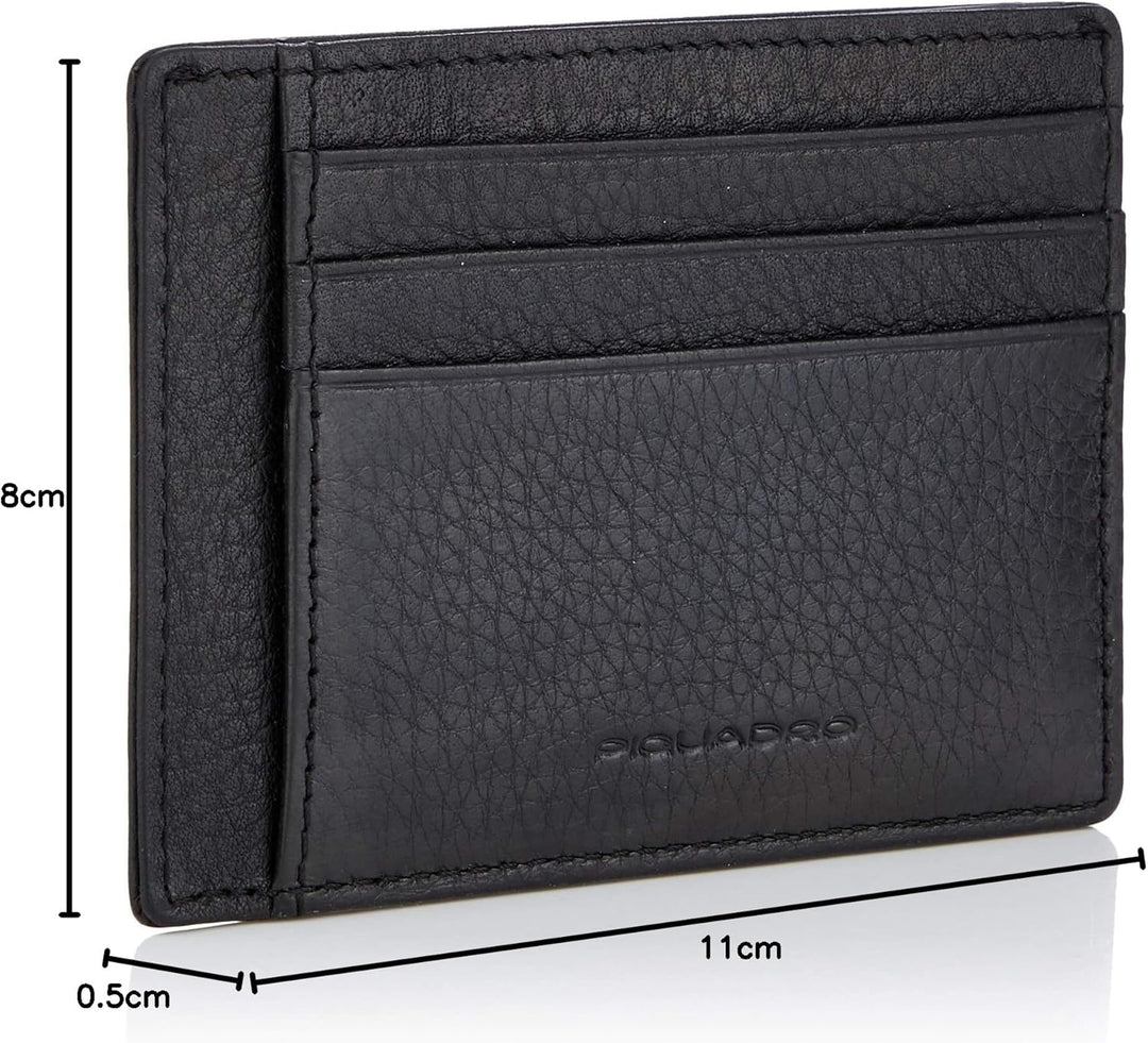 Piquadro Modus Special Kreditkartenhülle 11 Centimeters Schwarz (Nero), Schwarz (Nero)