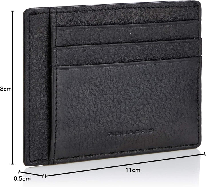 Piquadro Modus Special Kreditkartenhülle 11 Centimeters Schwarz (Nero), Schwarz (Nero)
