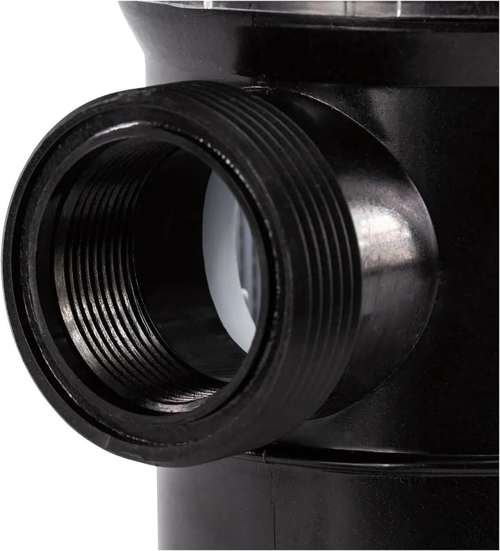 Mega Schwimmbadpumpe 50mm / 1,5" Metrisch/Imperial Lösungsfassung, 1,5A 230VAC SS020 mit FI-Stecker