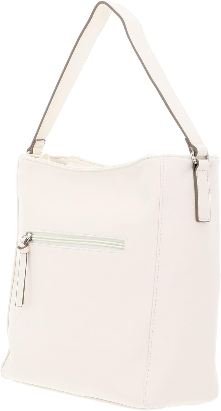 Gabor Damen Jolene Schultertasche 26 x 12 x 29 (LxBxH) Off White, 26 x 12 x 29 (LxBxH) Off White