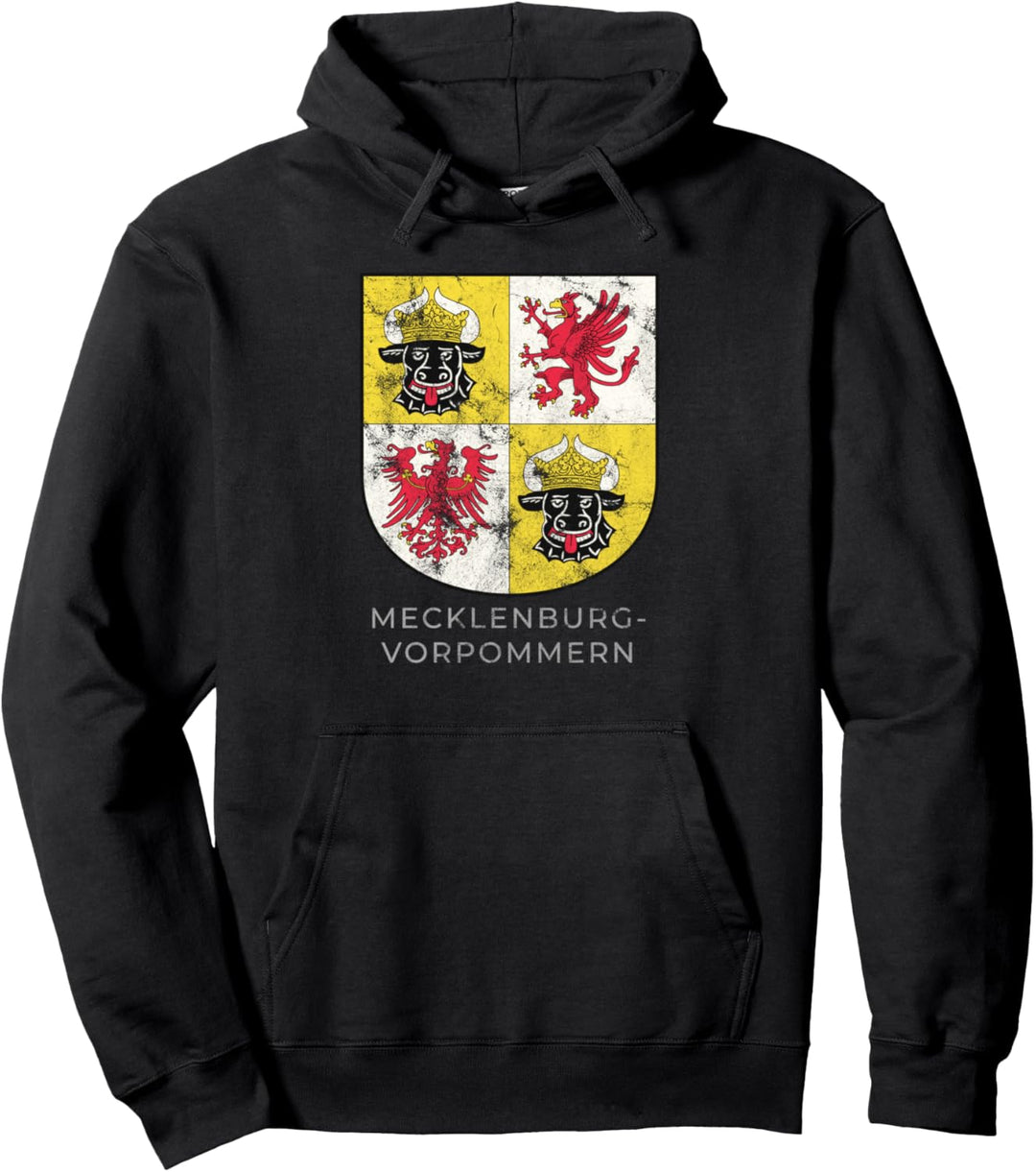 Mecklenburg vorpommern Wappen Deutschland Deutsch Shirt Pullover Hoodie