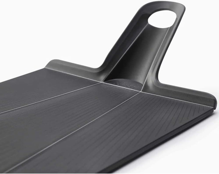 Joseph Joseph Chop2Pot Plus faltbares Schneidebrett mit Griff (gross) - Schwarz 45L x 7B cm Black, 4