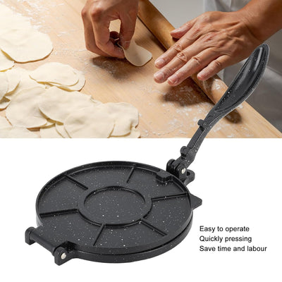 Tortillapresse, 10-Zoll-Tortilla- und Roti-Maker, Multifunktionale Antihaft-Kochplatten für Tortilla