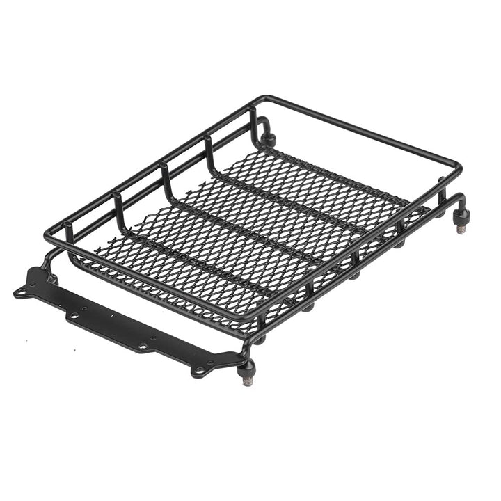 Dachträgerkorb, Dachgepäckträger Schwarz für SCX10 1/10 1/8 RC Car für CC01 / CR01 / D90 RC Crawler