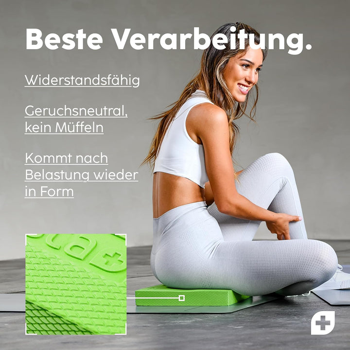 Vesta+ Balance Pad XXL + APP, Wackelpad und Gleichgewichtskissen - Balance Pad Physiotherapie für da