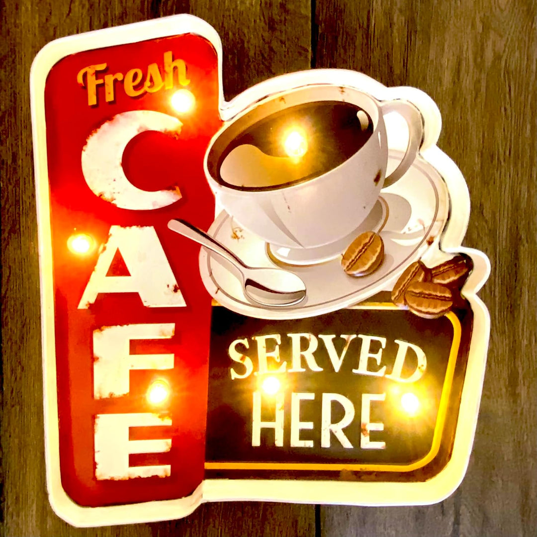 Restaurant-Wandbehänge Retro-Schild Kaffee – Original Diilihiiri von American Retro Sign Company. Ca