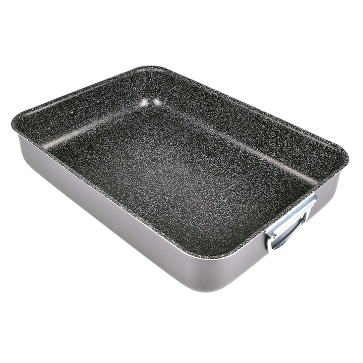 Alluflon Tradition Italien Lasagneform, Aluminium, schwarz, 35 x 25 cm Rettangolare 35x25cm, Rettang