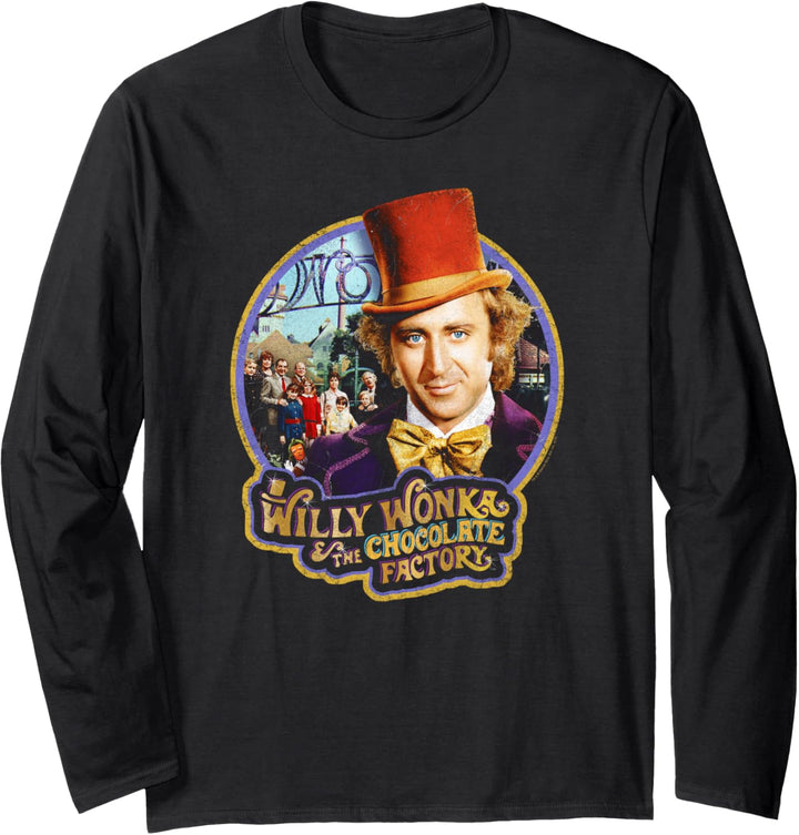 Willy Wonka Contestants Langarmshirt