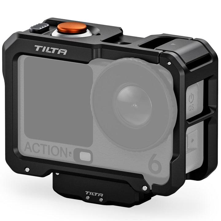 Tilta Action 6 Cage, Kamerakäfig-Basisset Kompatibel mit DJI Osmo Action 6 mit Schnellwechsel-Montag