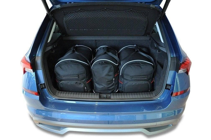 KJUST Dedizierte Kofferraumtaschen 3 stk kompatibel mit SKODA KAMIQ I 2019+