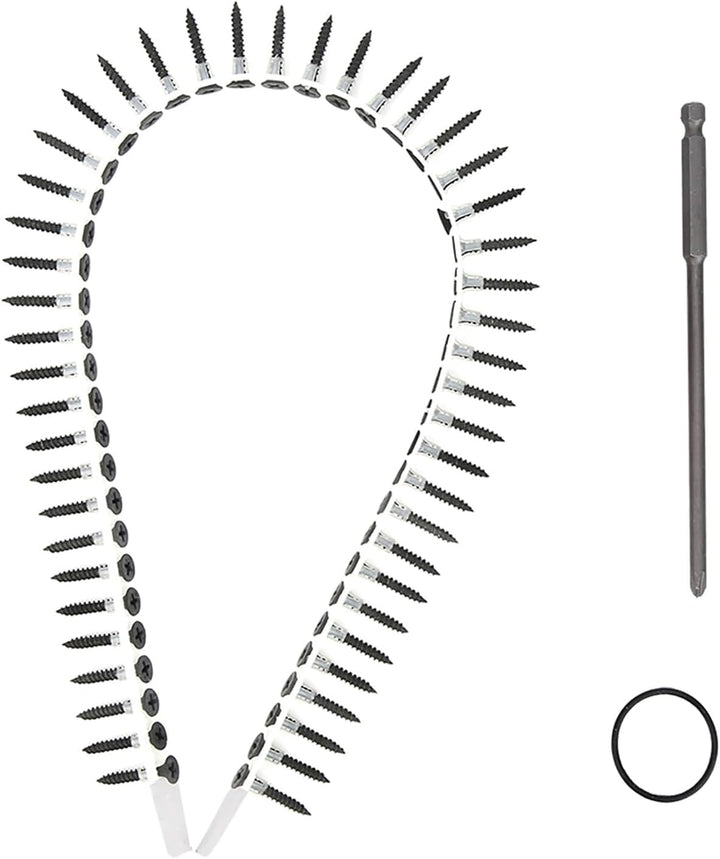 Magazinschrauber, Magazinaufsatz für Trockenbauschrauber, Schraubenbohrkettenadapter für Trennwand,