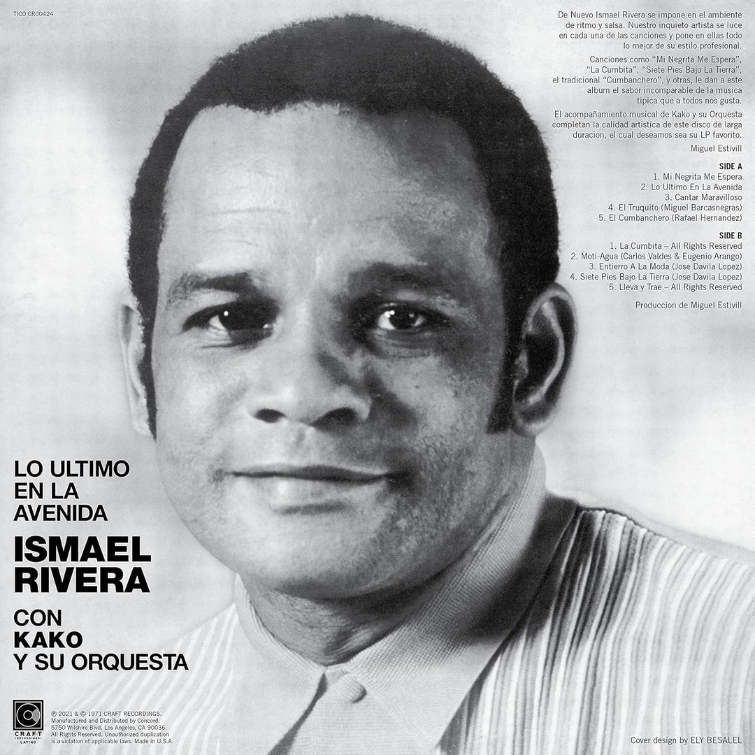 Lo Ultimo en la Avenida, Vinyl