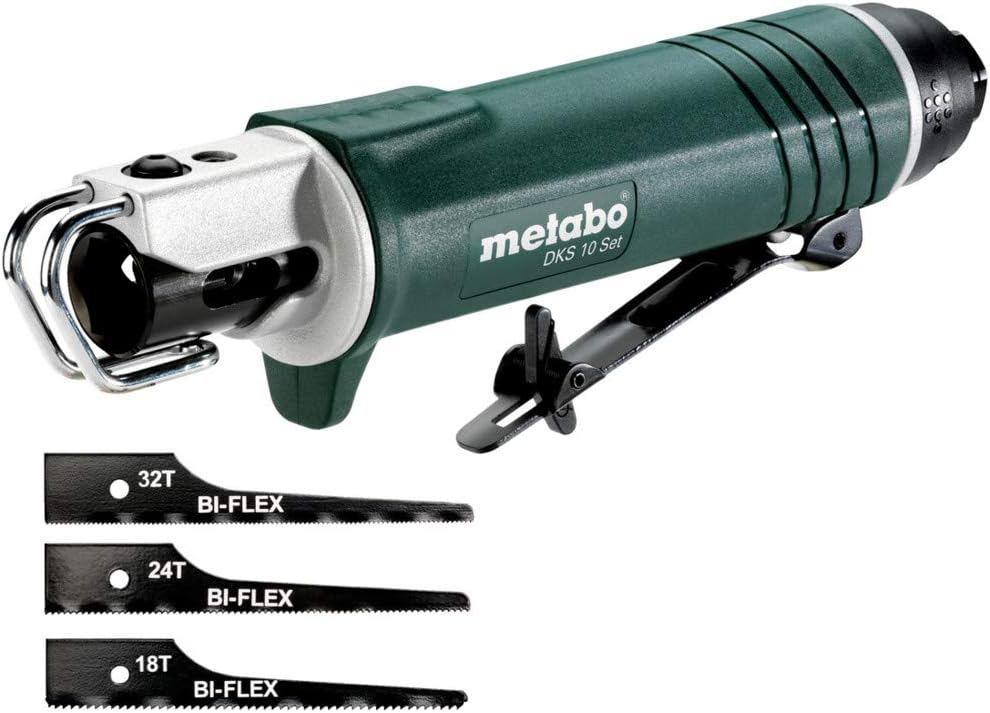 Metabo Druckluft-Karosseriesäge DKS 10 Set (601560500) Kunststoffkoffer, Arbeitsdruck: 6.2 bar, Luft