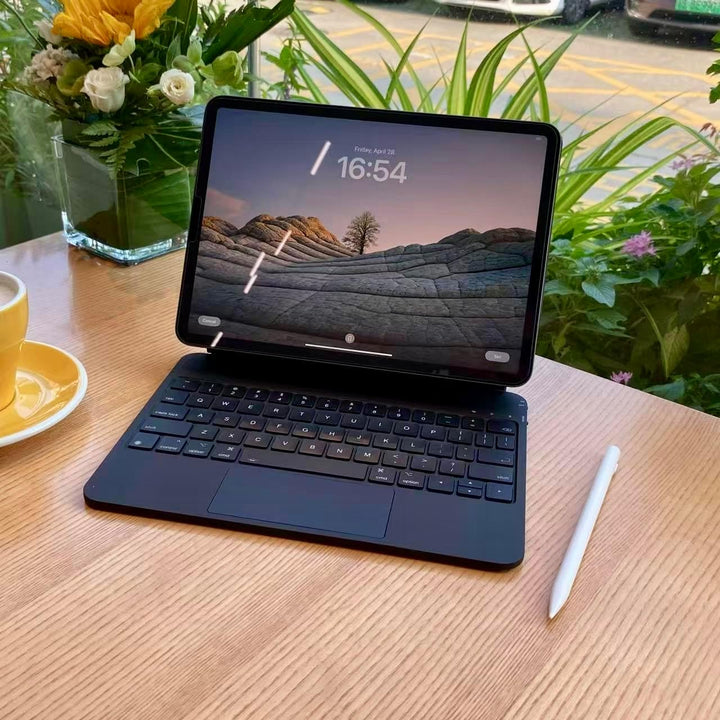 Seagtigau Magic Keyboard Case für iPad Pro 12,9 Zoll (3., 4., 5., 6. Generation) & iPad Air 13" (M3/