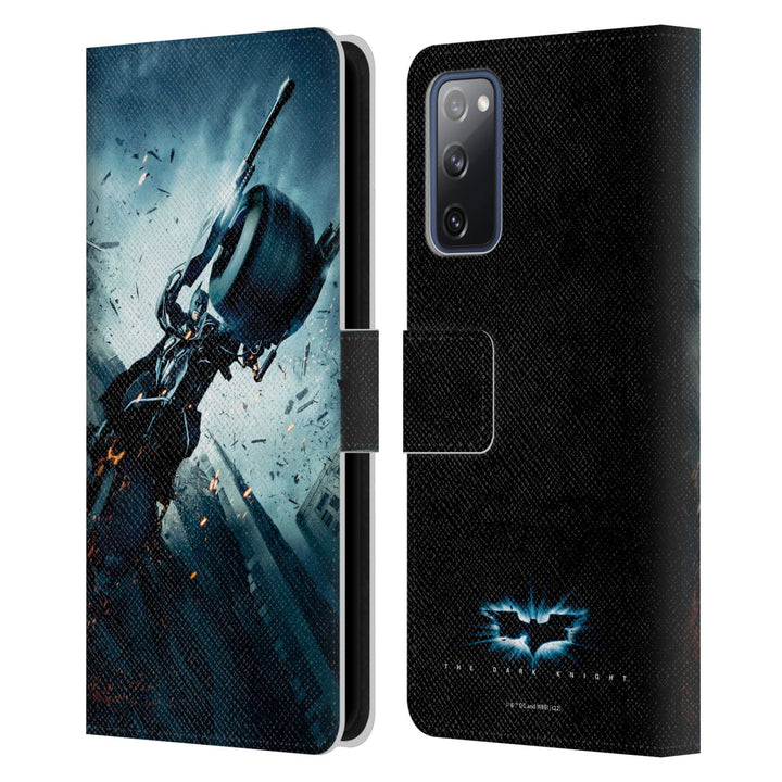 Head Case Designs Offizielle The Dark Knight Batman Batpod Wichtige Kunst Leder-Wallet-Hülle Kompati