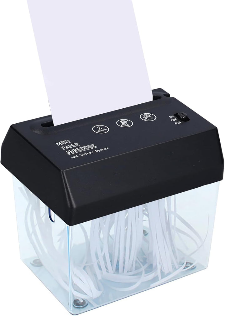 Mini-Aktenvernichter, USB-Papier-Metallmesser, elektrischer Aktenvernichter, langlebig, tragbar, eff