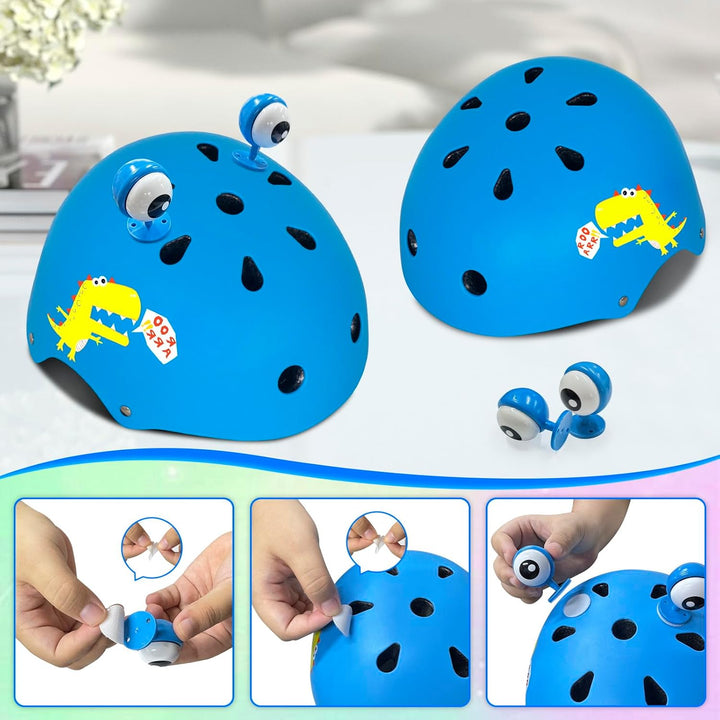 Nattork Kinderhelm für Mädchen und Jungen, DIY Kinder Fahrradhelm für Multi-Sport, Verstellbarer Hel