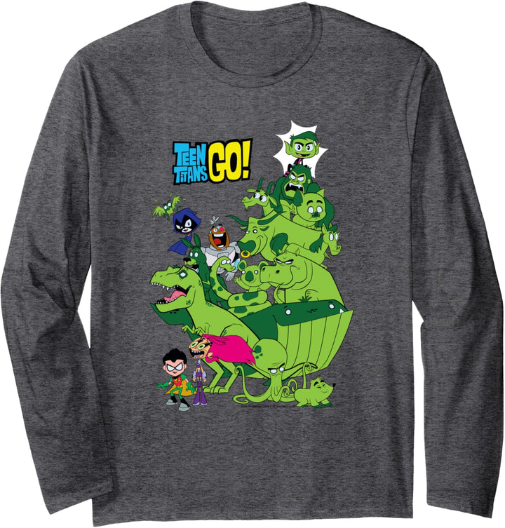Teen Titans Go! Beast Boy Stack Langarmshirt