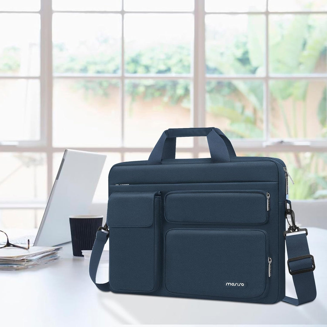 MOSISO Laptoptasche 16 Zoll, 15-15,6 Zoll Laptop Schultertasche Kompatibel mit MacBook Pro 16 Zoll,