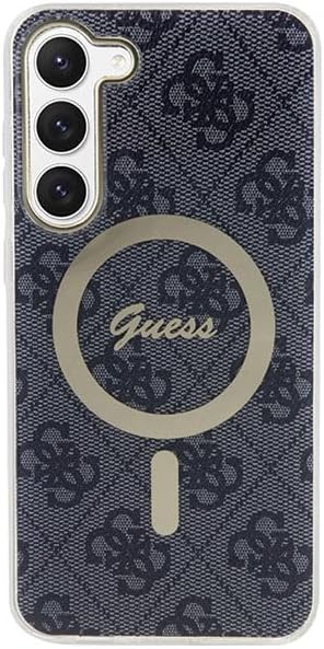 GUESS GUHMS23SH4STK Hülle für S23 S911 Schwarz hardcase 4G