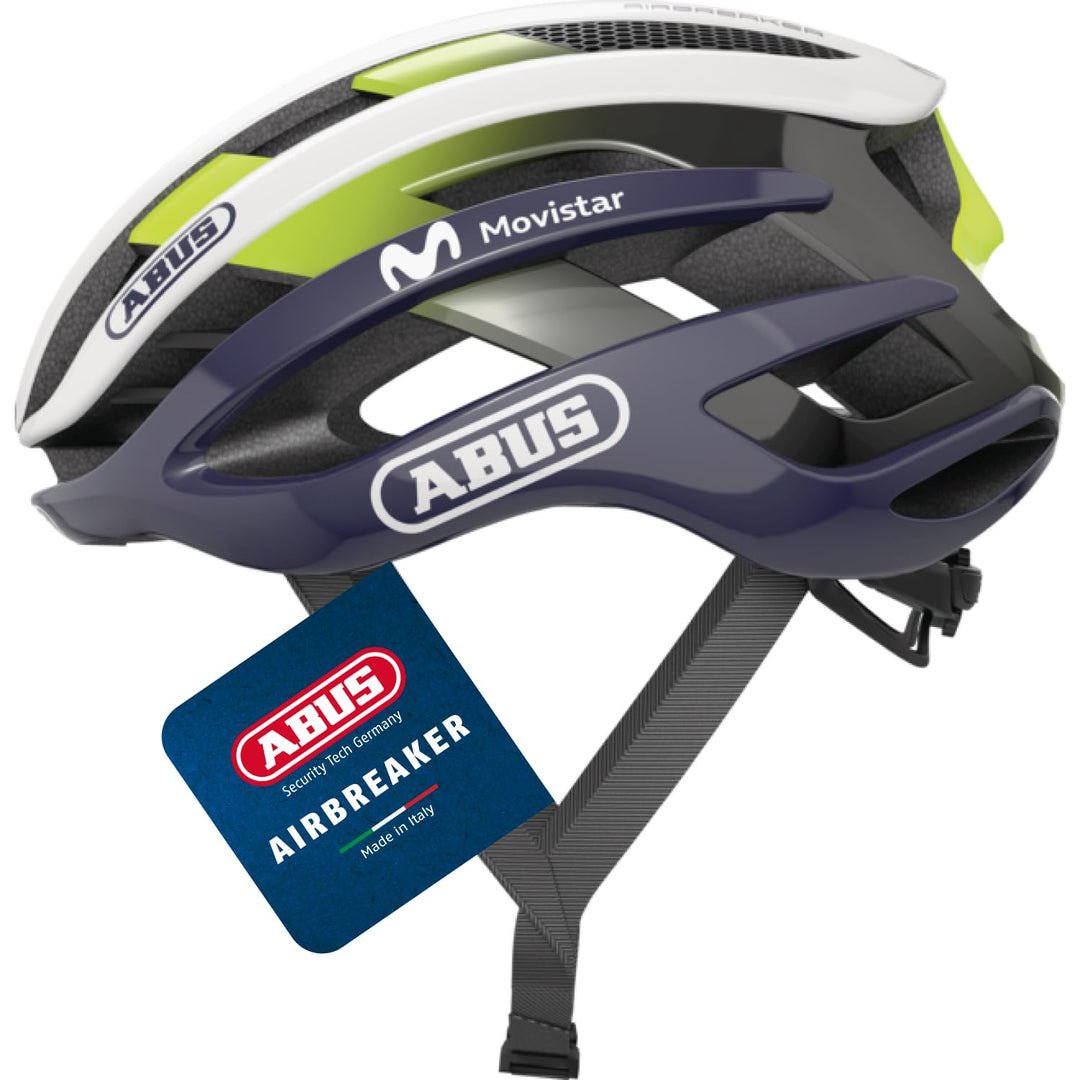 ABUS Rennradhelm AirBreaker - High-End Fahrradhelm für den professionellen Radsport - für Jugendlich