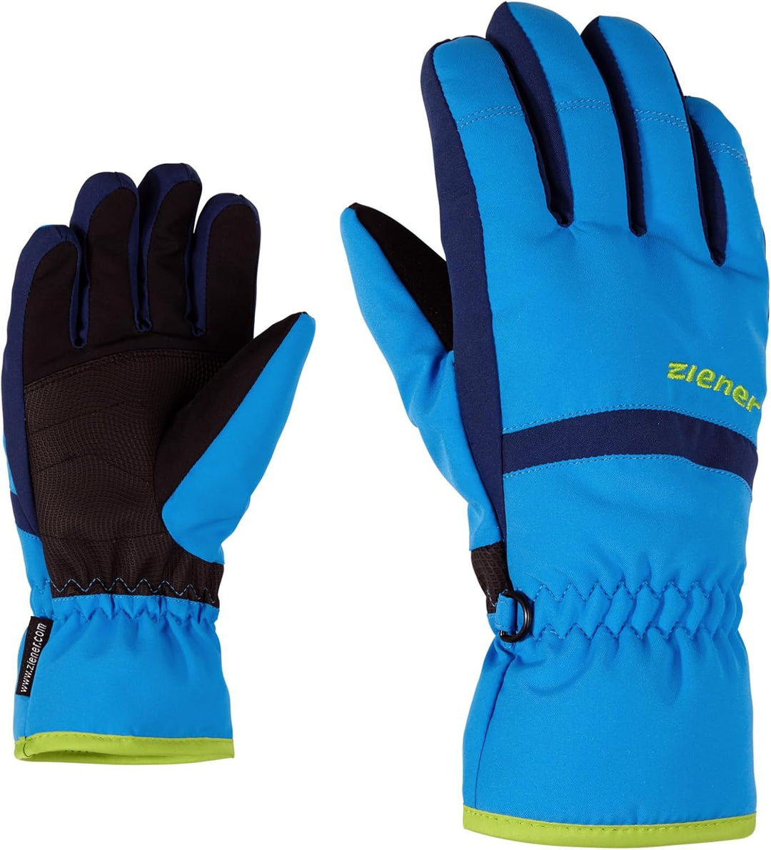 Ziener Kinder LEJANO AS glove junior Ski-Handschuhe/Wintersport | wasserdicht, atmungsaktiv 3 persia