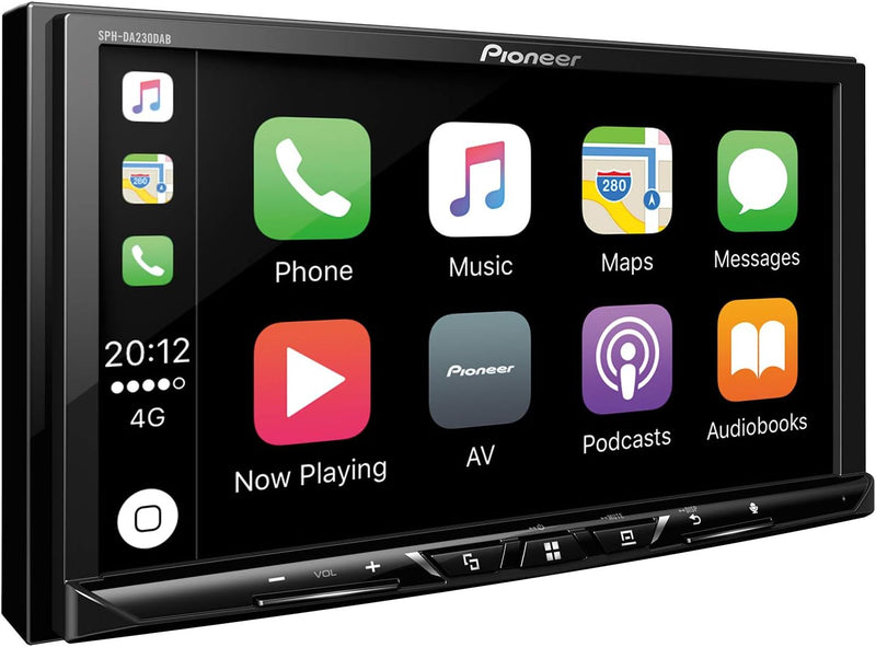 Pioneer Electronics SPH-DA230DAB 2DINAutoradio , 7 Zoll Clear-Resistive-Touchpanel , Bluetooth , DAB