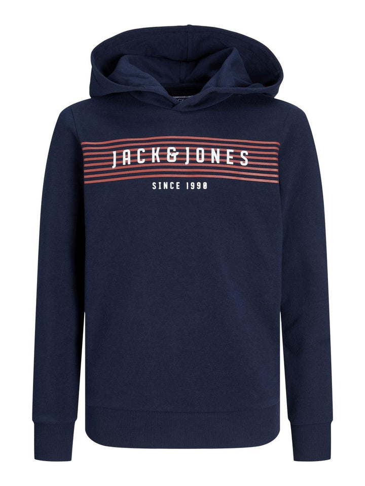 JACK&JONES JUNIOR Jungen Jcoplanet Sweat Hood FST Jnr Kapuzenpullover 140 Navy Blazer, 140 Navy Blaz