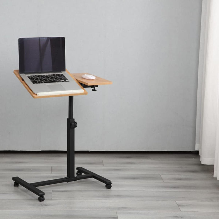 Laptop-Bett, faltbar, höhenverstellbar und Winkel, Betttablett mit Schlitz für Tablet, Tisch für Bet