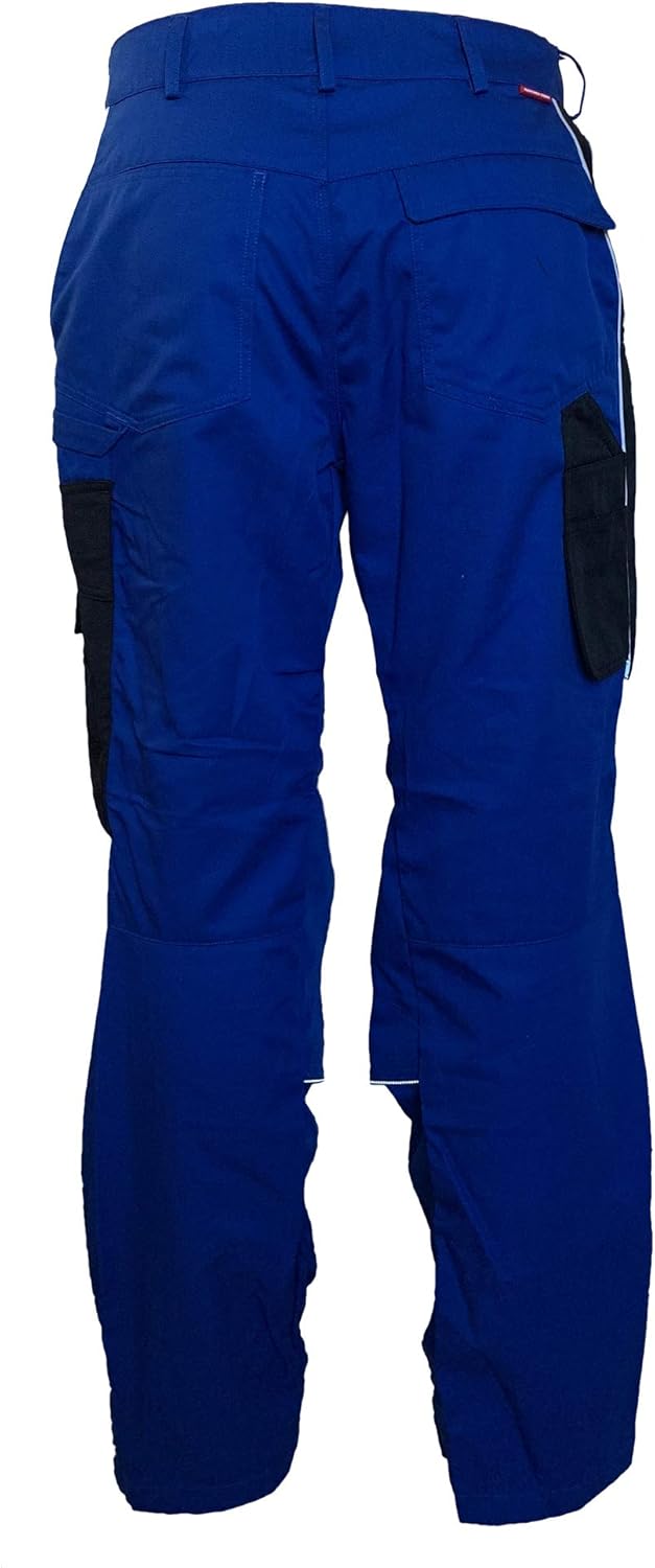 Engelbert Strauss E.S. Herren Bundhose Active Arbeitshose Workwear 44 Blau/Schwarz, 44 Blau/Schwarz