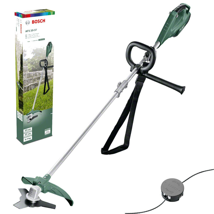 Bosch Home and Garden Elektro Freischneider Motorsense AFS 23-37 (950 W, SchnittkreisØ: 23 cm (Messe