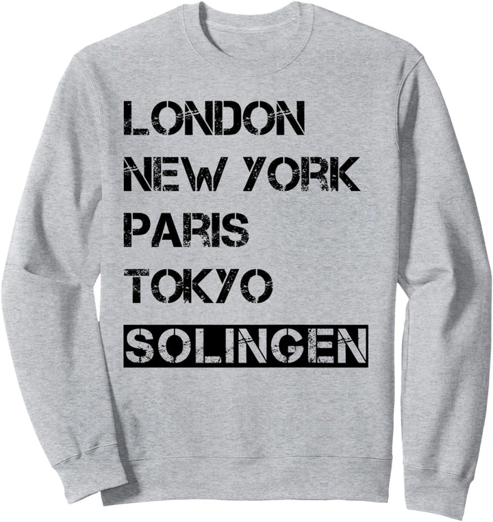 Hier lebe ich! Stadt & Heimat Solingen Sweatshirt